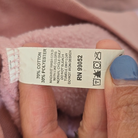 Glossier | Pink Hoodie Size Medium - Picture 8 of 9